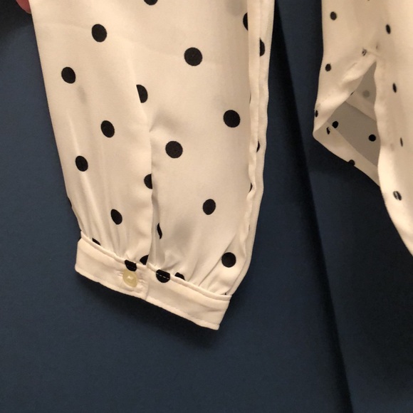 Loft polka dot blouse - Picture 4 of 8